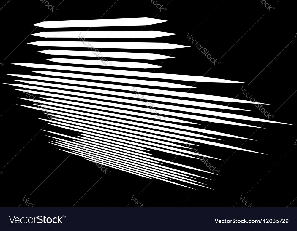 3d dynamic lines stripes element in perspective