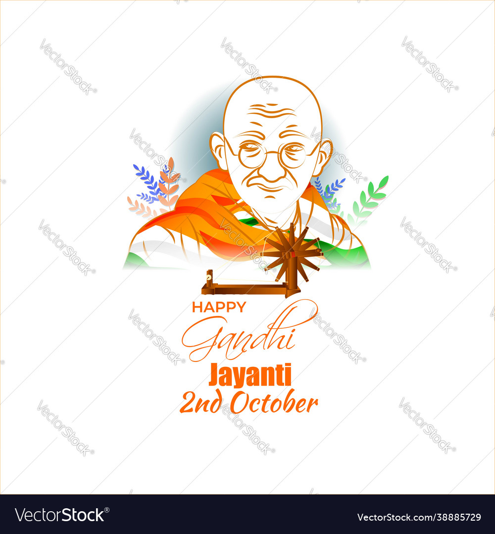 For happy gandhi jayanti-2october