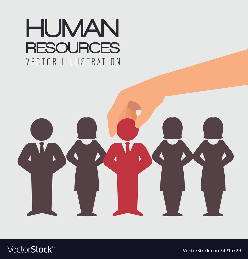 Human resources Royalty Free Vector Image - VectorStock