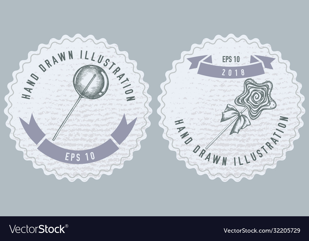 Monochrome labels design