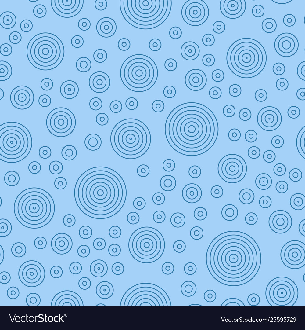 Multiple layer different sized concentric circles vector image Multiple layer different sized concentric circles