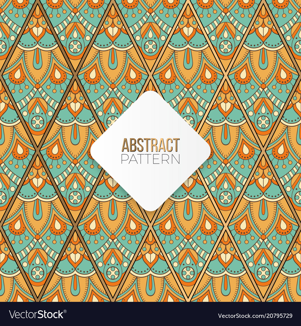 Seamless pattern tile