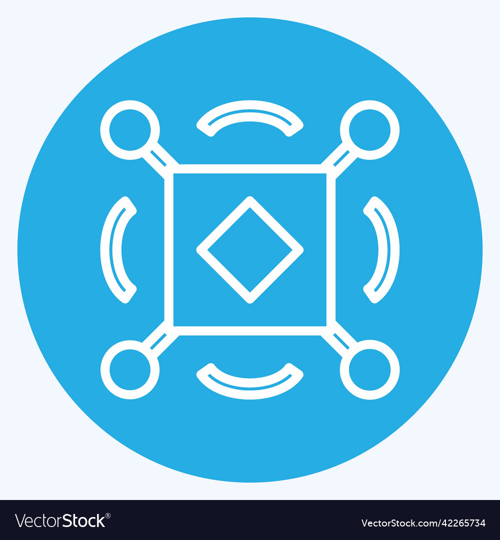 Icon sensors suitable for data analytics symbol