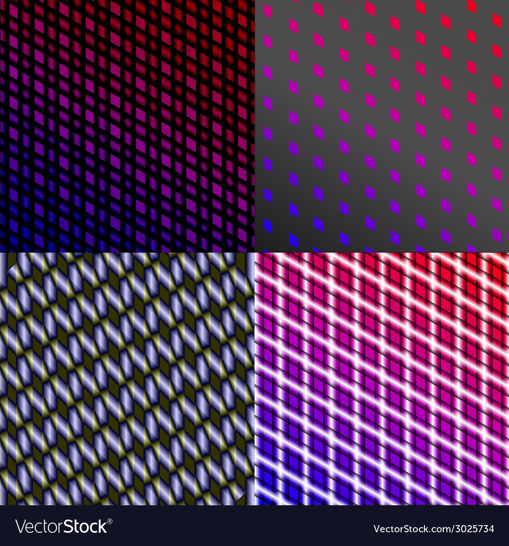 Set of splash color abstract glowing background