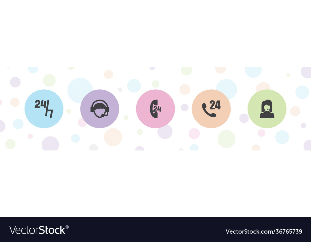 5 operator icons