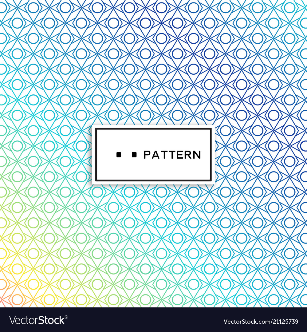 Abstract geometric pattern with lines rhombuses vector image Abstract geometric pattern with lines rhombuses