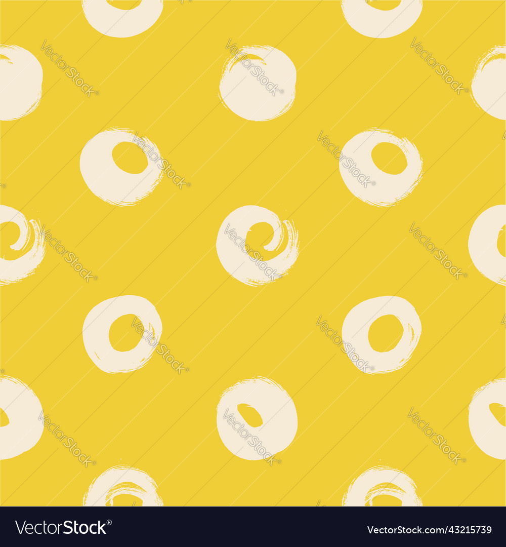 Seamless pattern from abstract circle textured vector image Seamless pattern from abstract circle textured