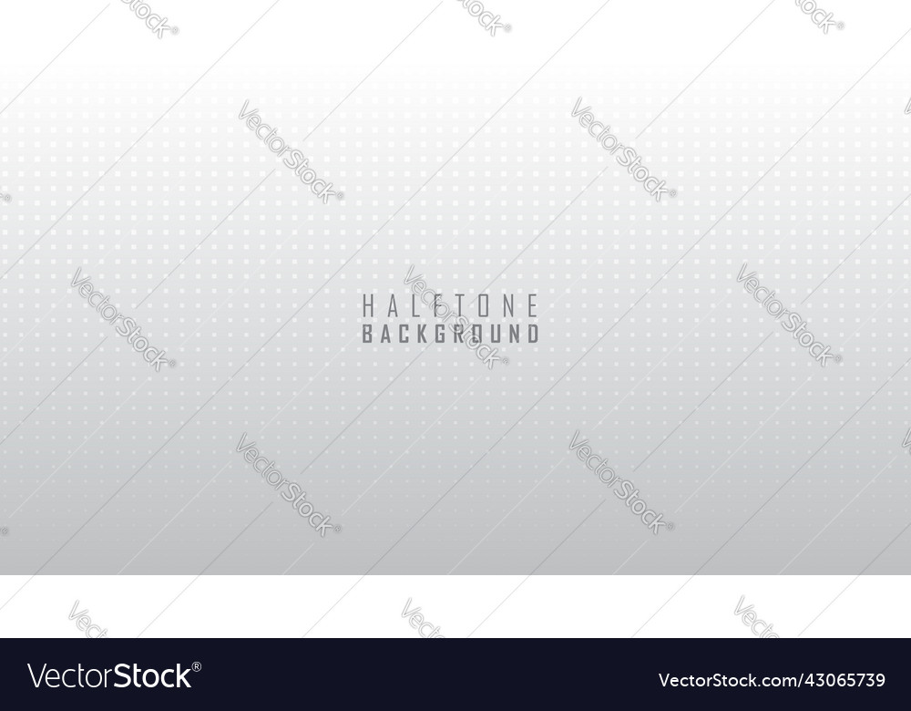 White background with halftone dots