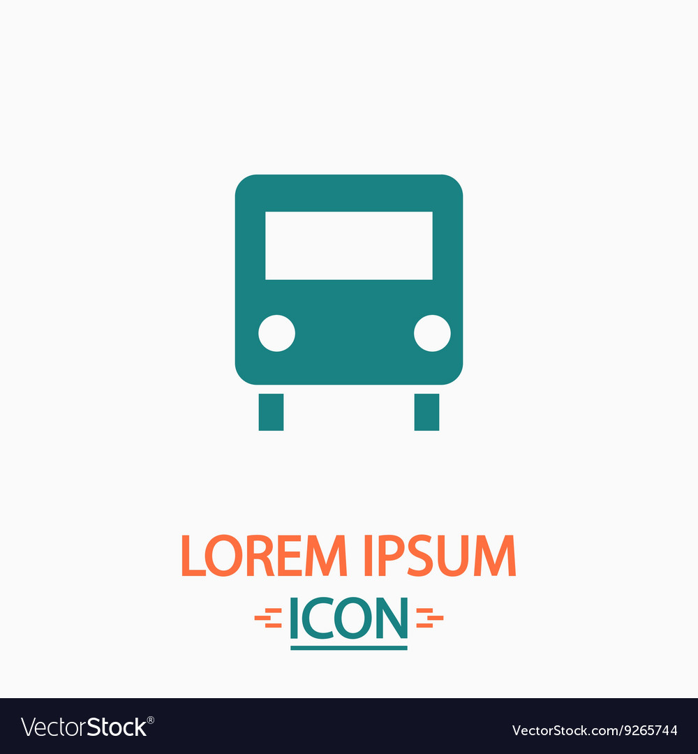 Bus computer symbol