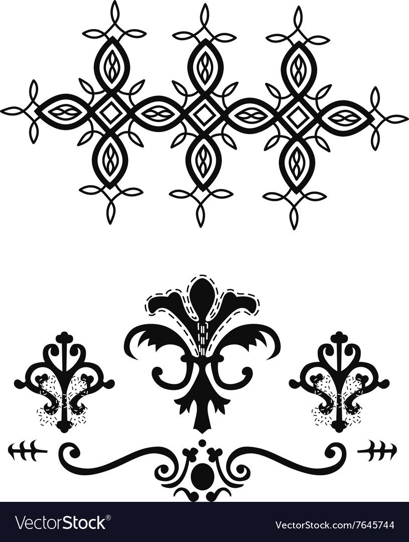 Paisley mehndi floral design