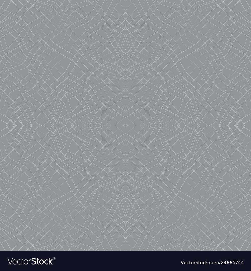 Seamless pattern with wavy drawn lines