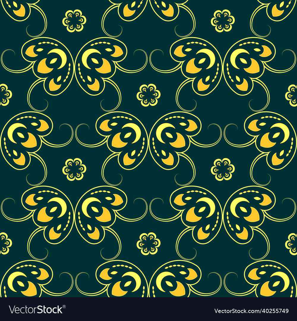 Abstract seamless pattern in persian style