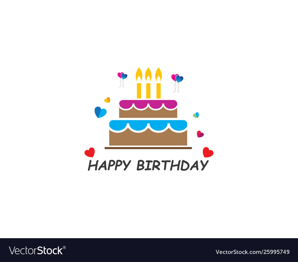 Cake logo Royalty Free Vector Image - VectorStock