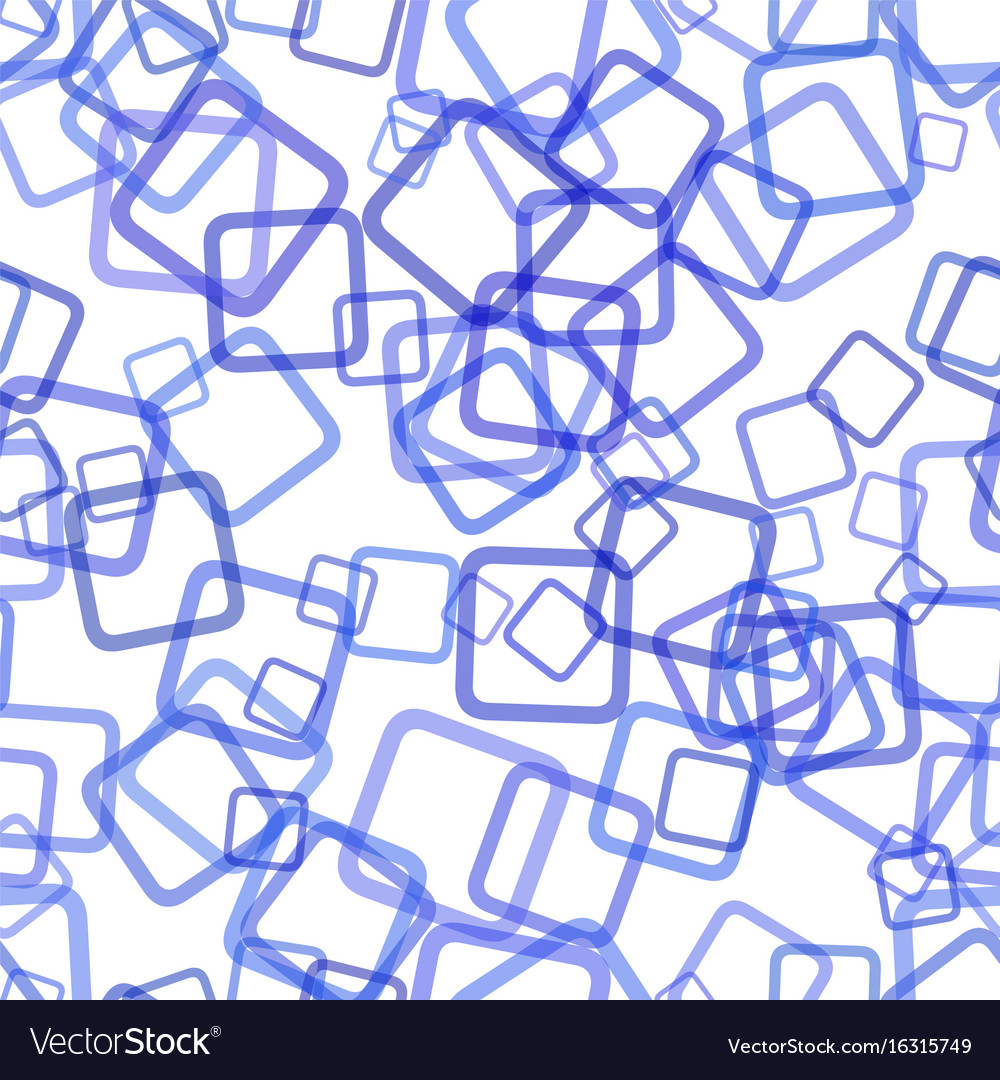 Seamless abstract geometric square pattern