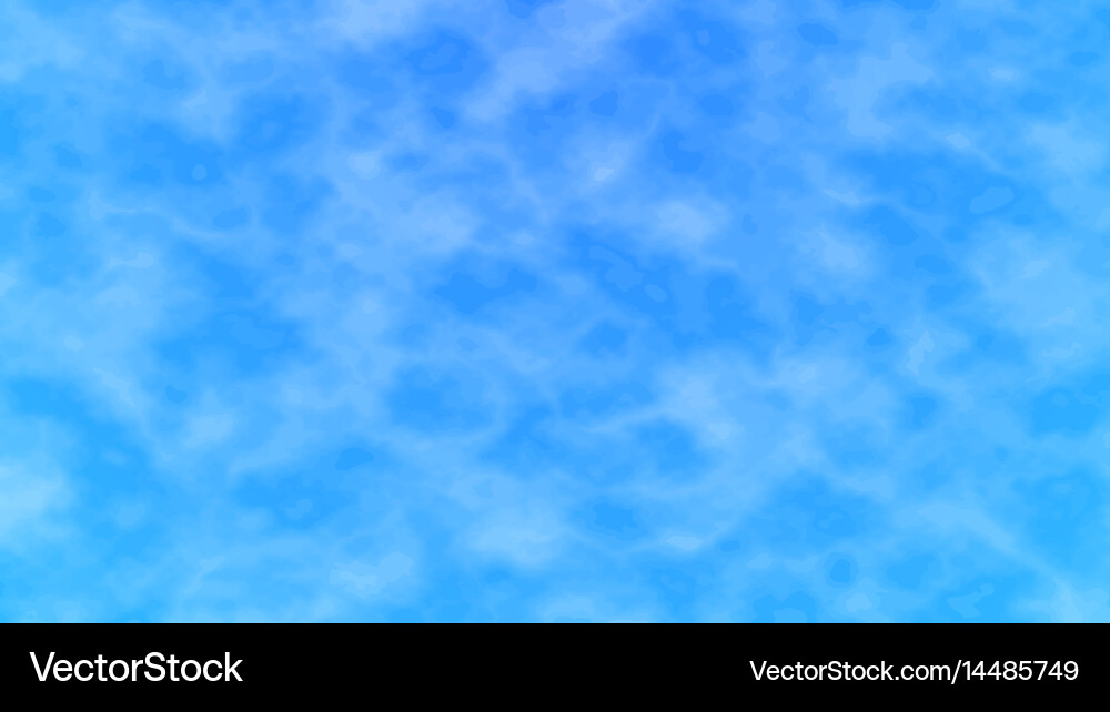 Sun with clouds background Royalty Free Vector Image