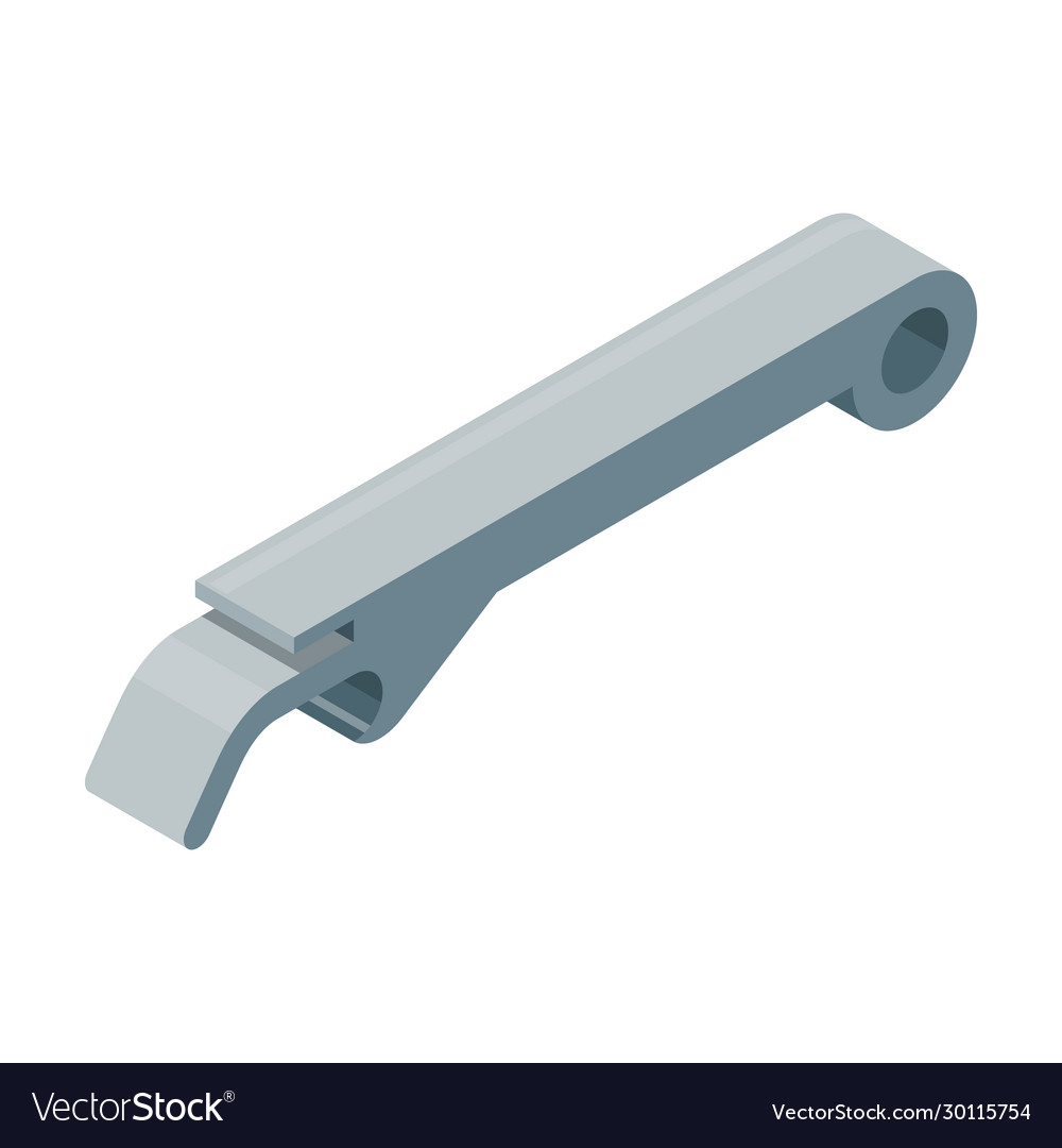 Bottle-opener isometric iconcartoon