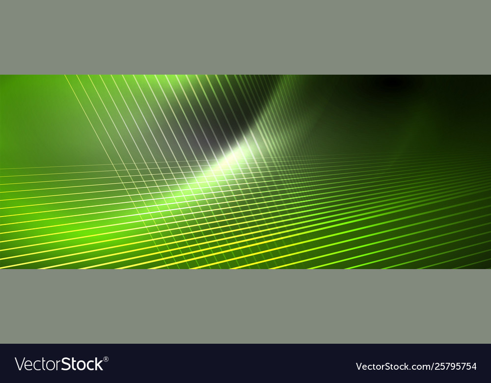 Color light with lines outer space background vector image Color light with lines outer space background
