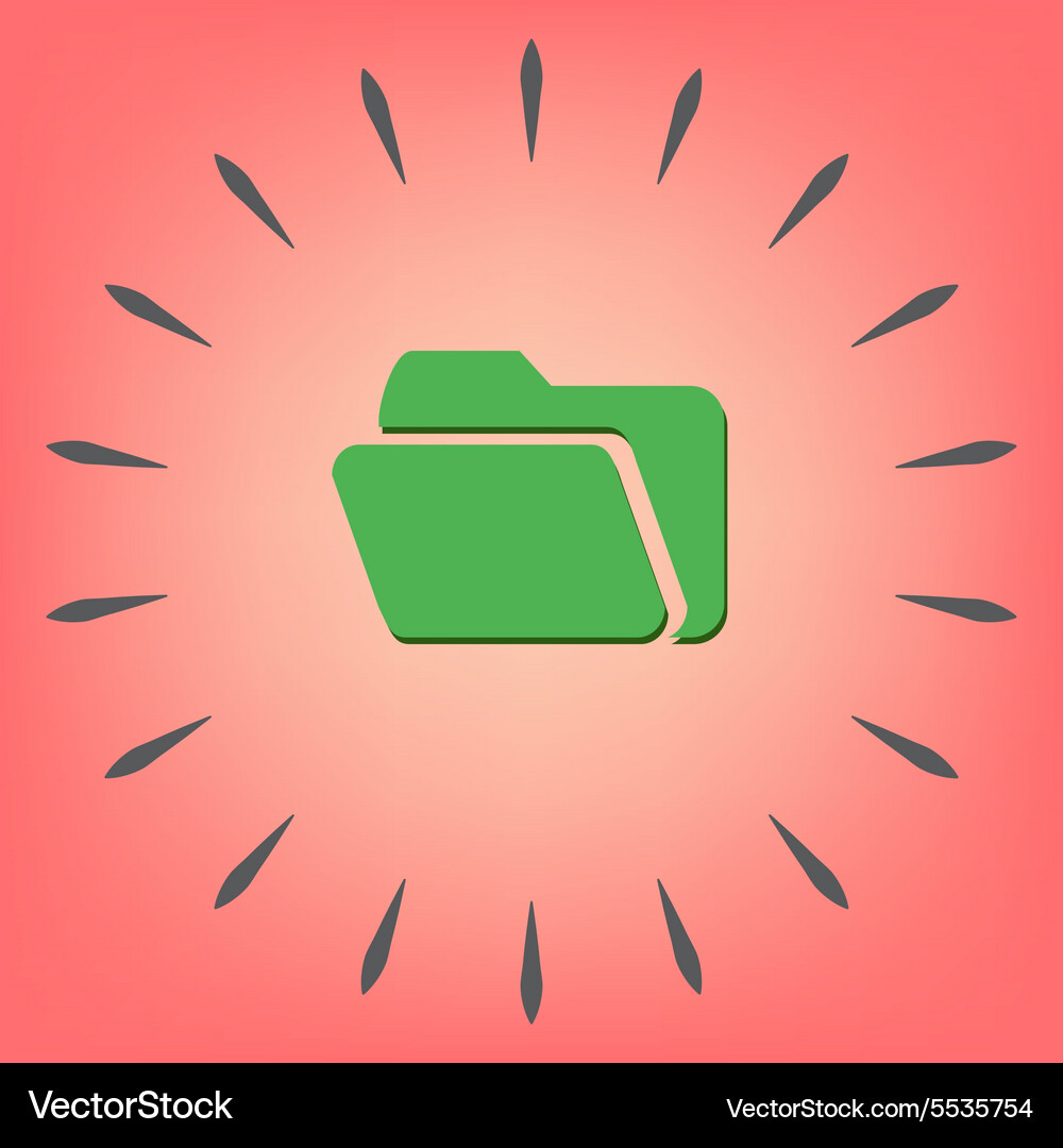 Folder for documents Royalty Free Vector Image