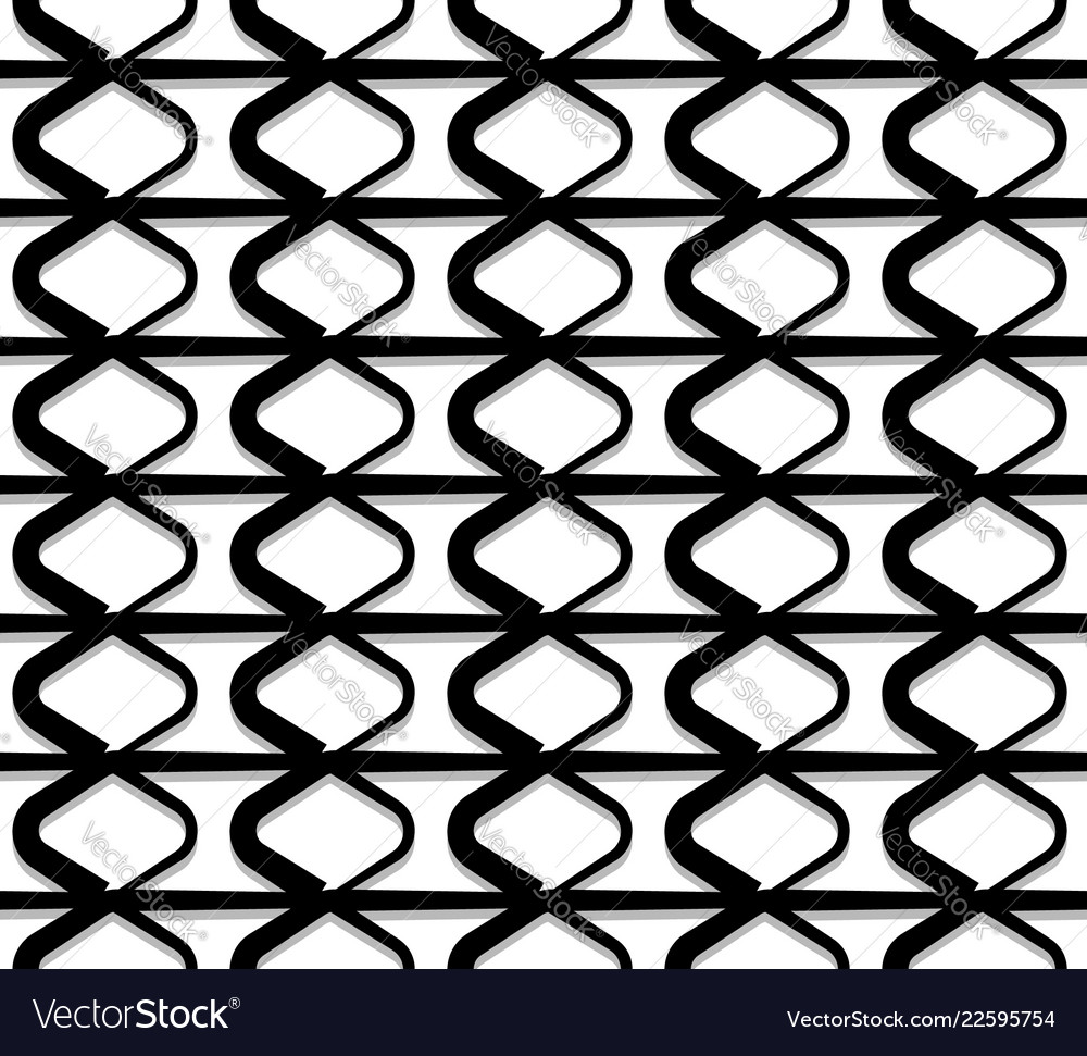 Grid mesh with interlacing lines repeatable Vector Image Grid mesh with interlacing lines repeatable