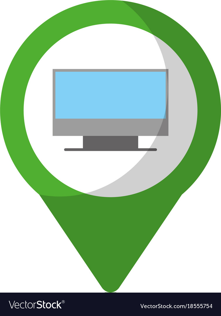 Monitor social media round pointer web