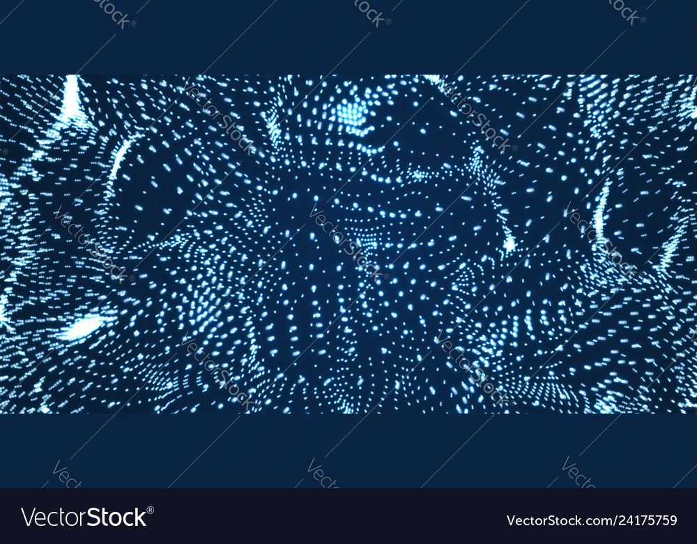 Abstract science or technology background 3d grid