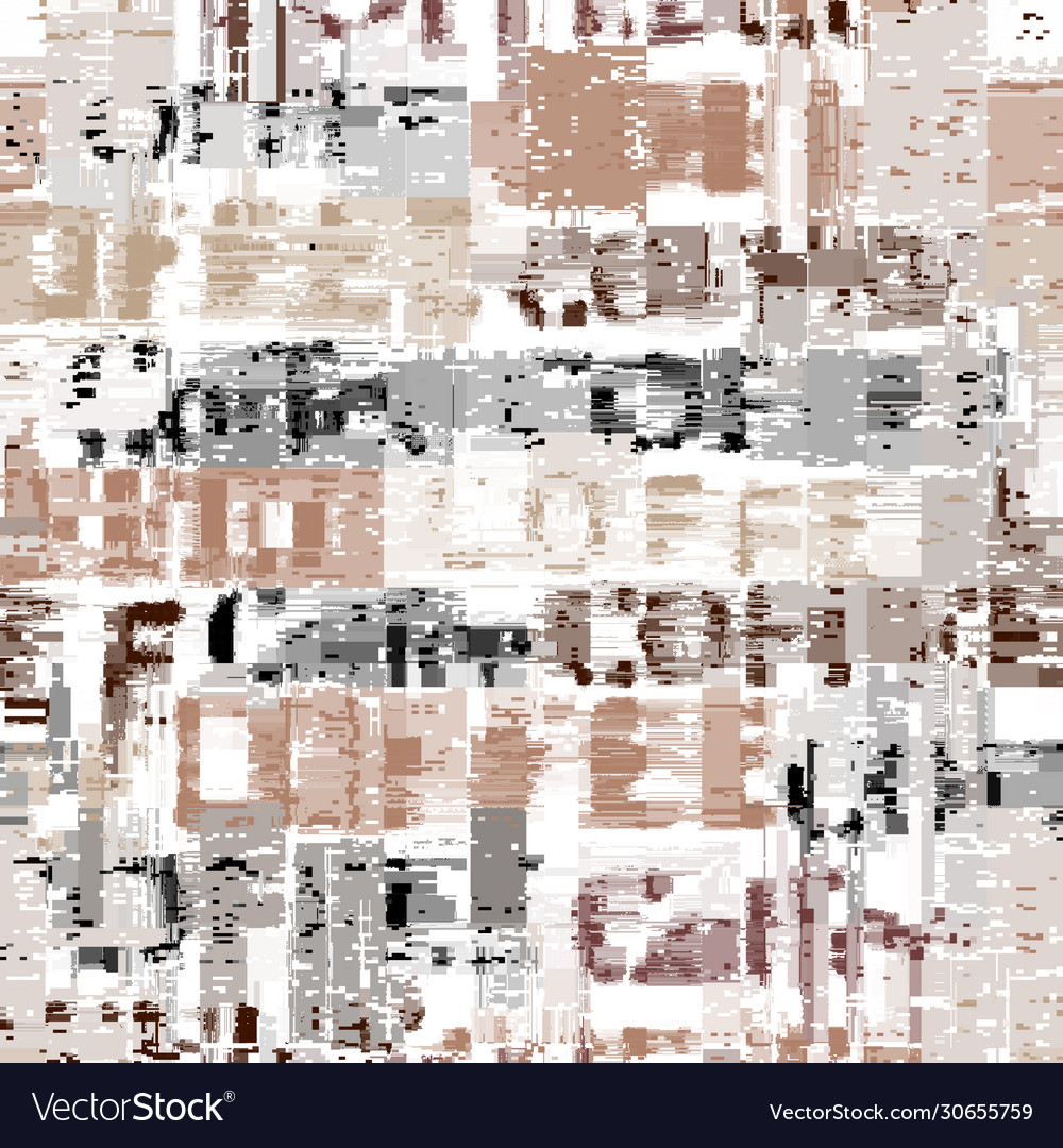 Coffee abstract pattern seamless image vector image Coffee abstract pattern seamless image