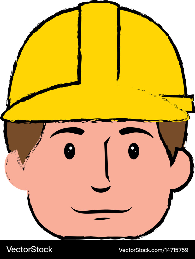 Construction worker icon Royalty Free Vector Image