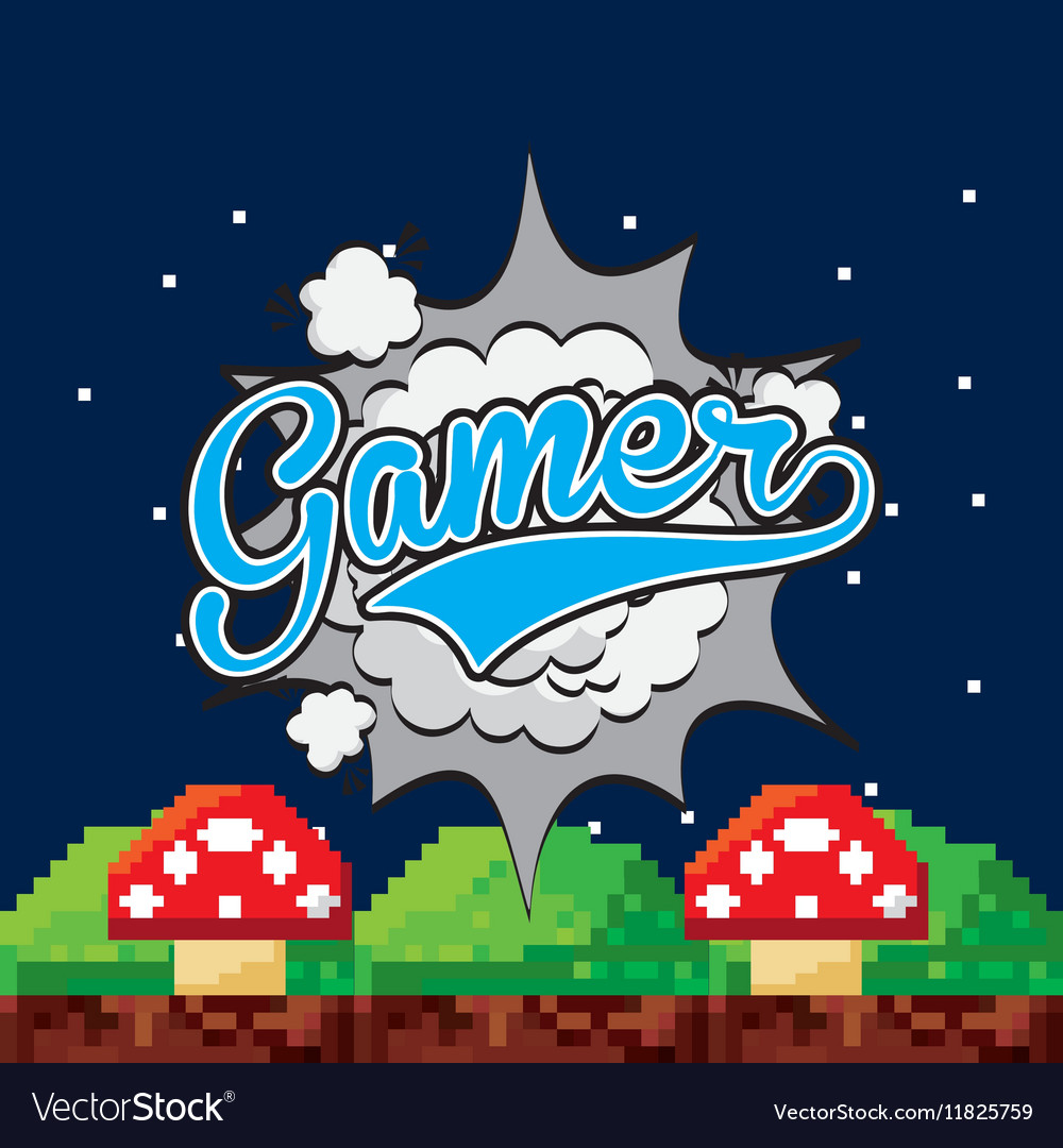 Video game pixel design