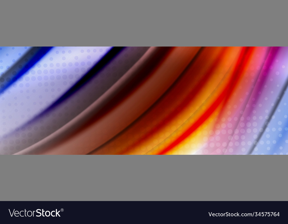 Abstract background smooth flowing lines blurred Vector Image Abstract background smooth flowing lines blurred
