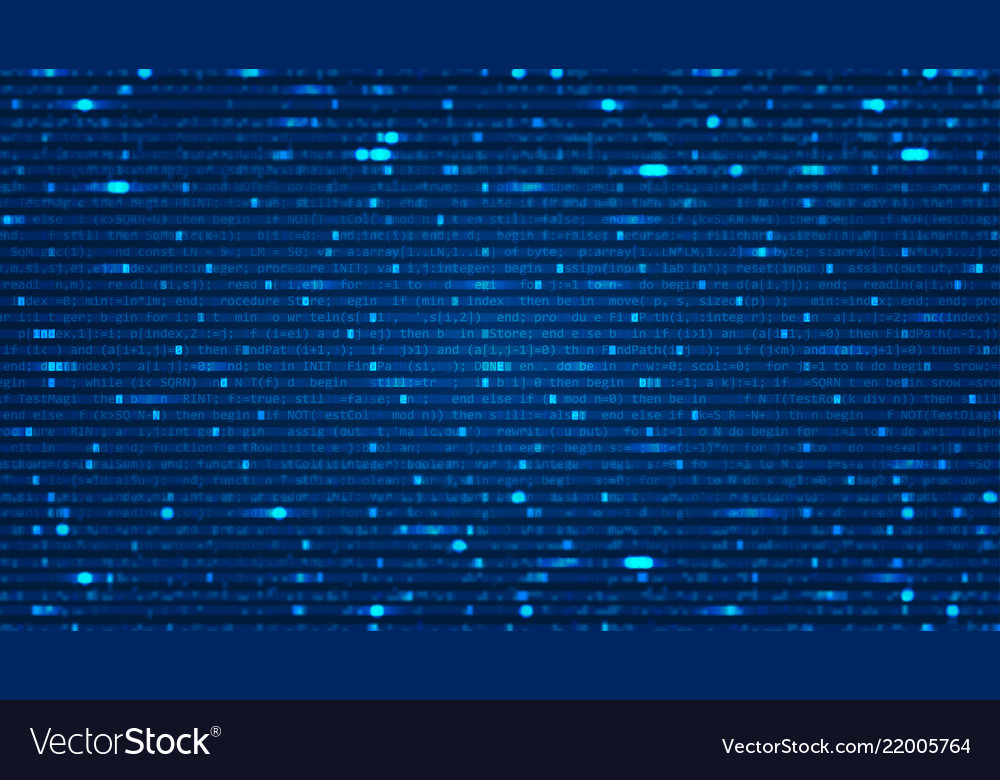 Code Hintergrund - Digital Algorithm