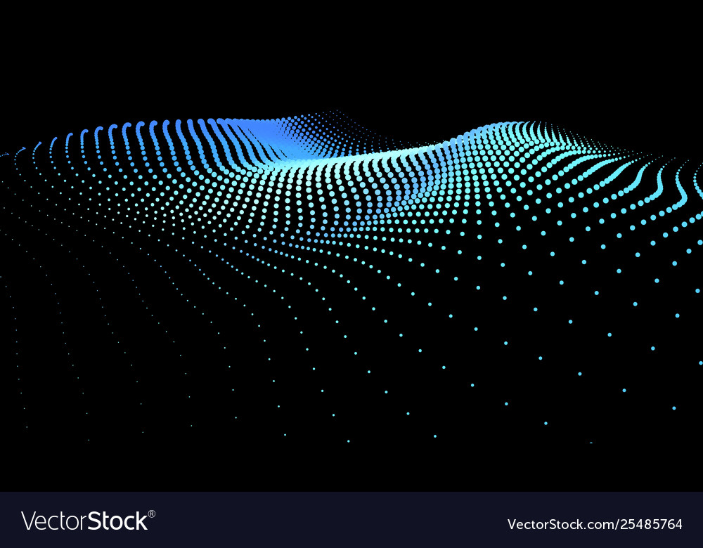 Dynamic Sea Wave Particles