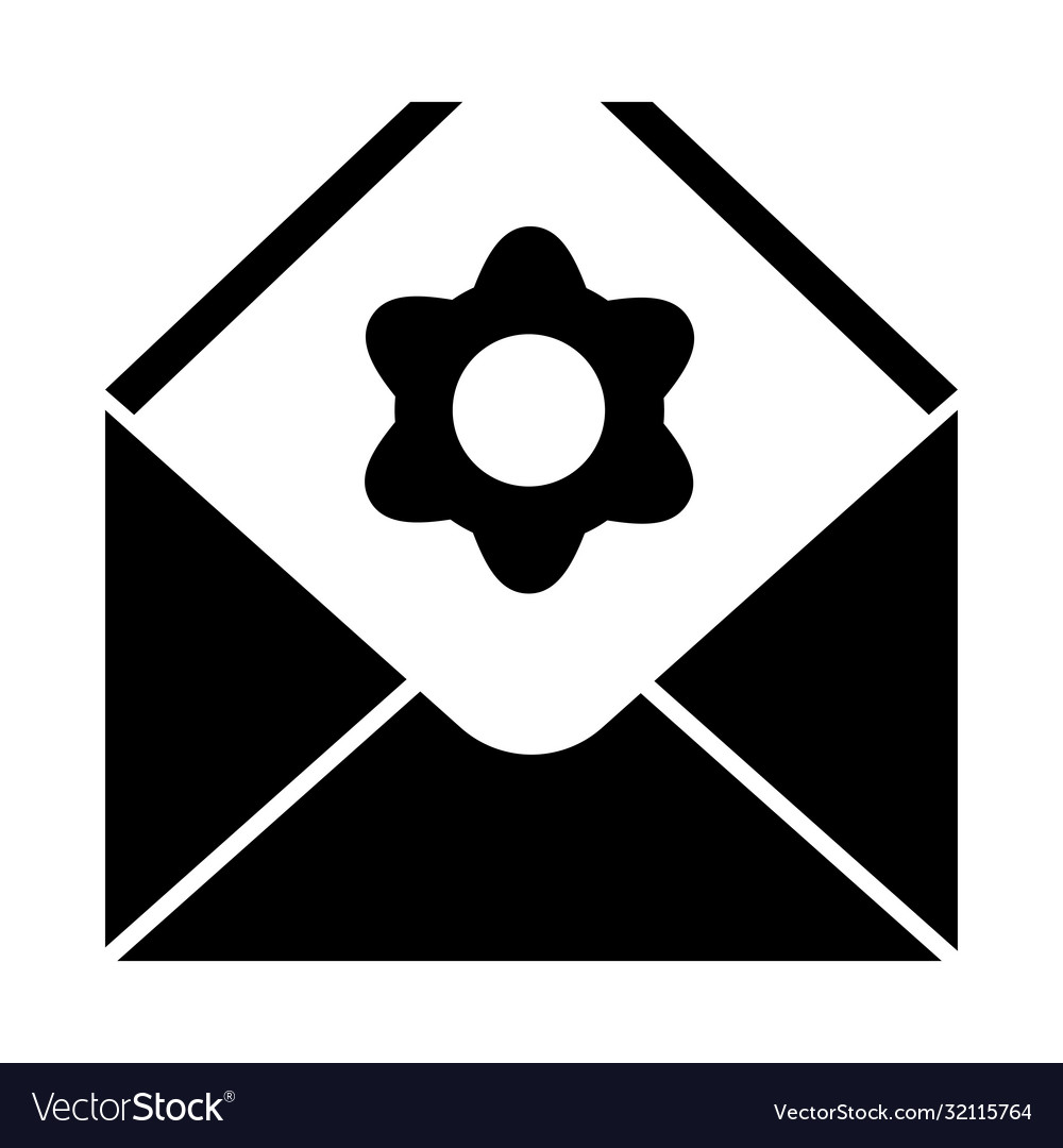 Email setting icon graphics