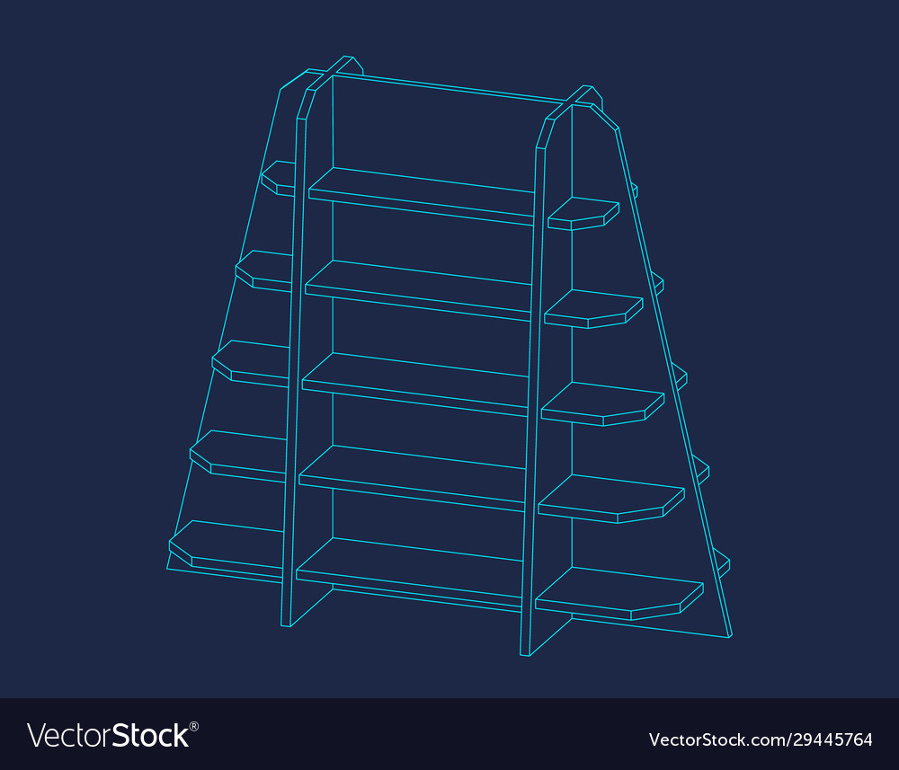 Empty showcase outline