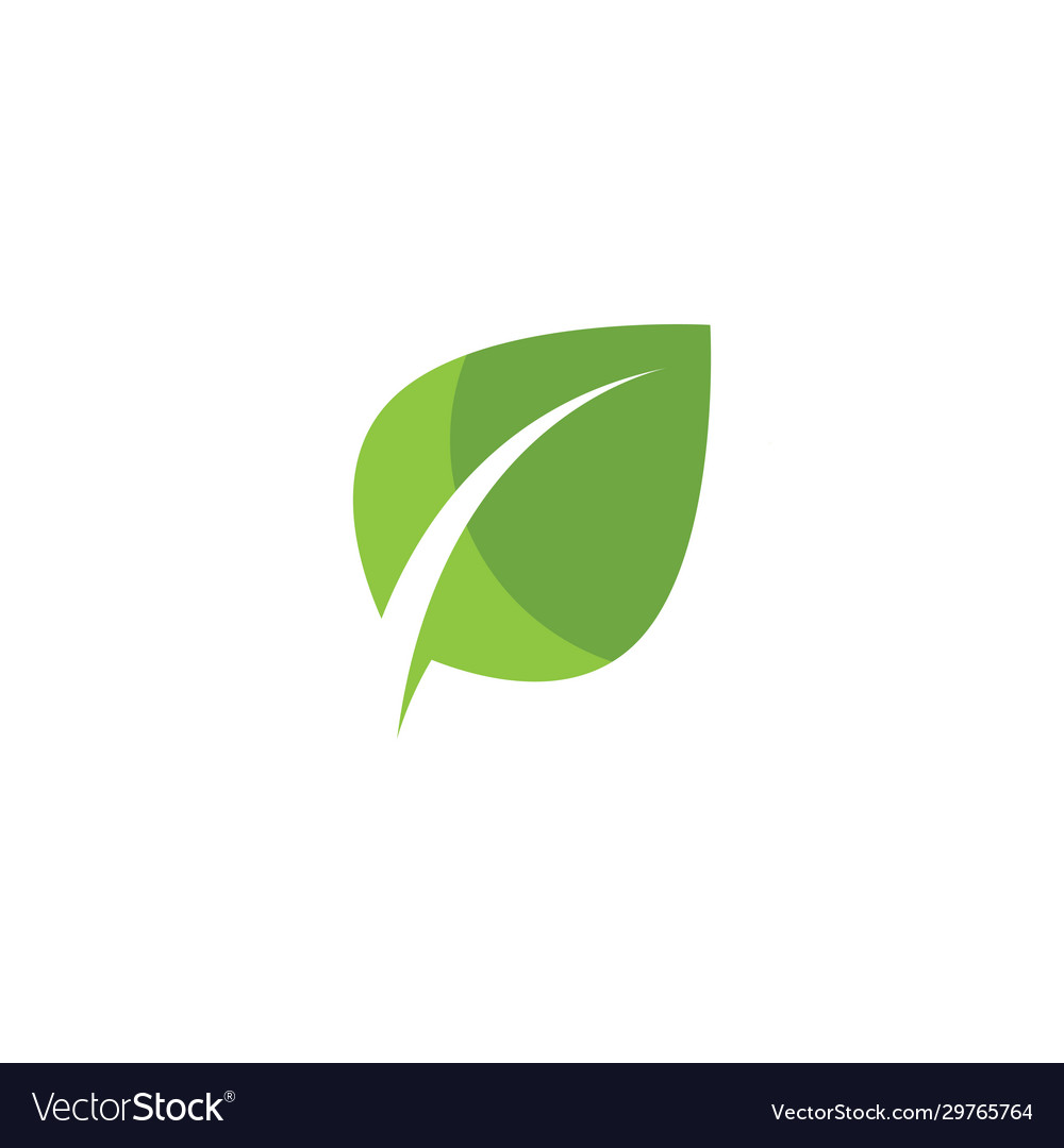 Logos green tree leaf ecology Royalty Free Vector Image