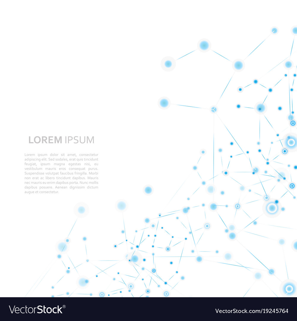 Molecule structure background