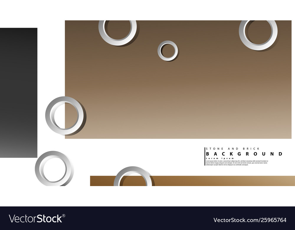Ring abstract rectangular background with drop vector image Ring abstract rectangular background with drop