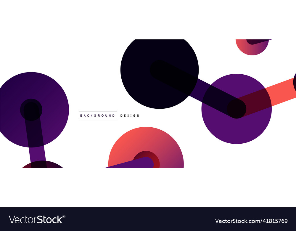Abstract background round dots connected by lines Vector Image Abstract background round dots connected by lines