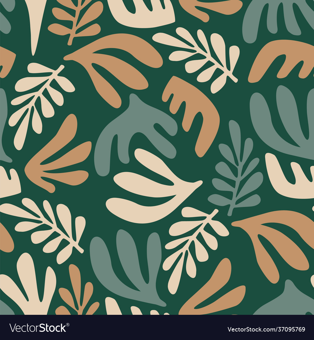 Abstract Leaf Pattern