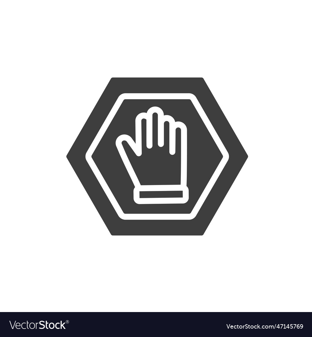 Ad blocker icon filled from