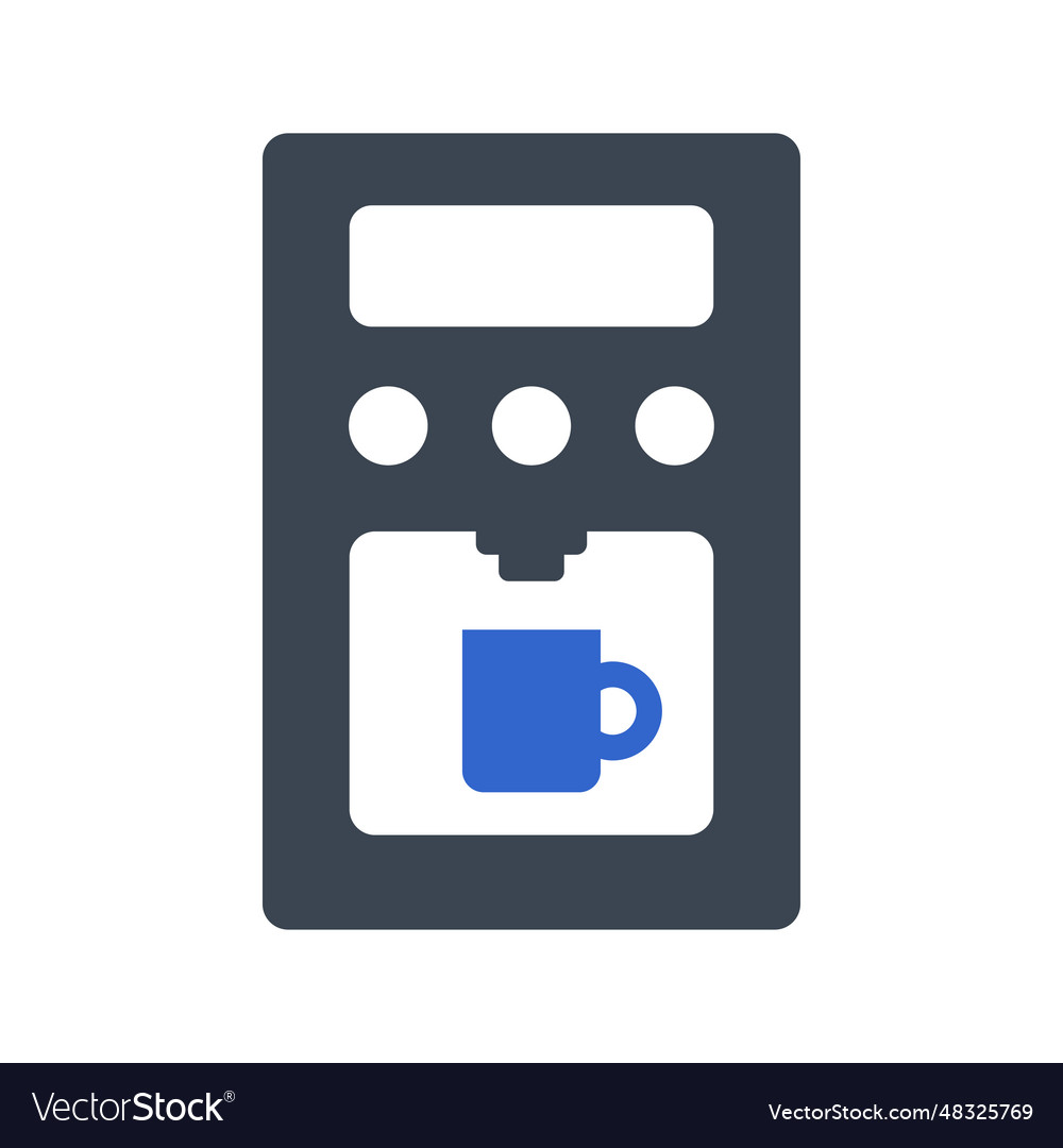 Coffee vending icon Royalty Free Vector Image - VectorStock