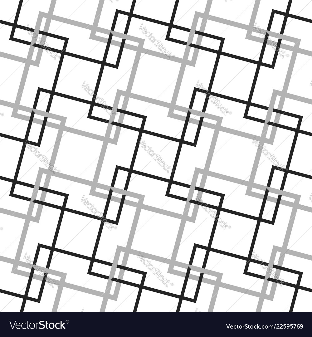 Geometric minimalist pattern with intersecting