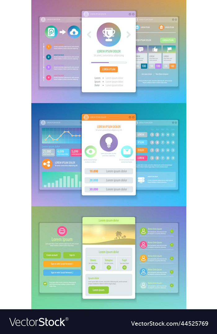 Mobile ui design