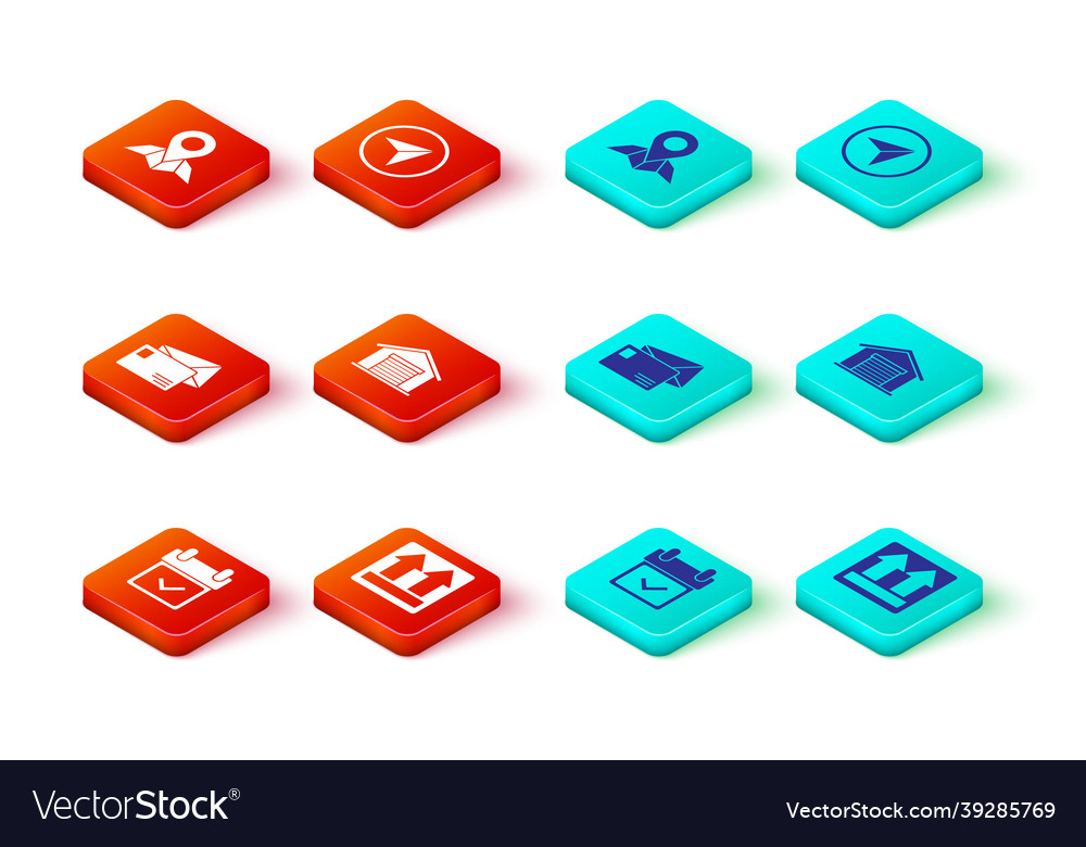 Set calendar with check mark this side up Vector Image Set calendar with check mark this side up