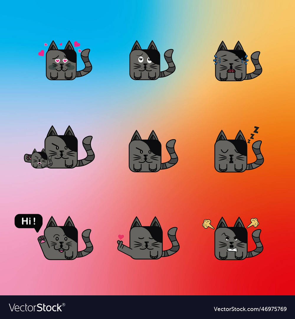Stickers cat-hitler