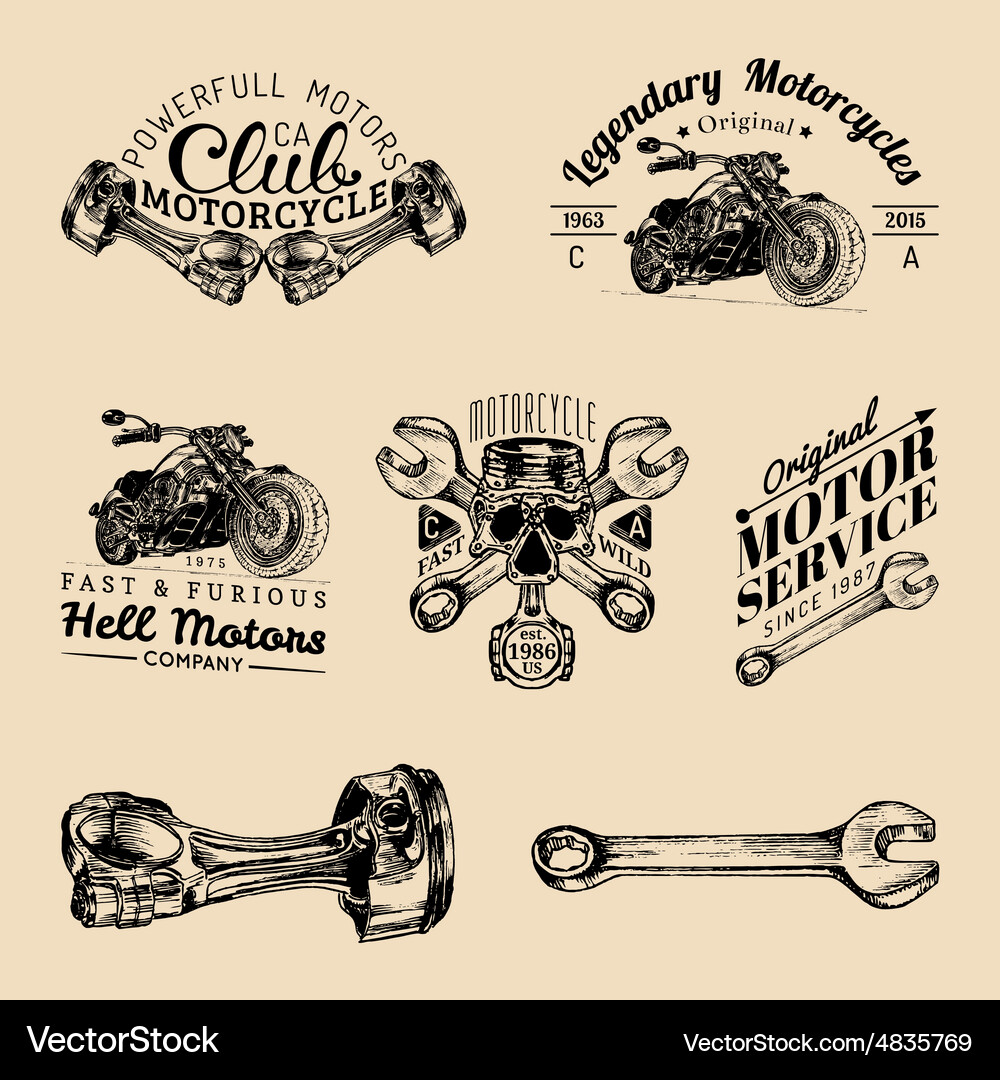 Vintage design elements Royalty Free Vector Image