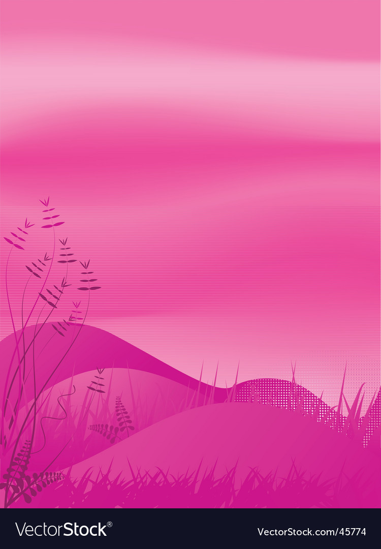 Abstract landscape Royalty Free Vector Image - VectorStock