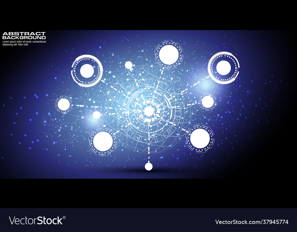 Digital background with network connection