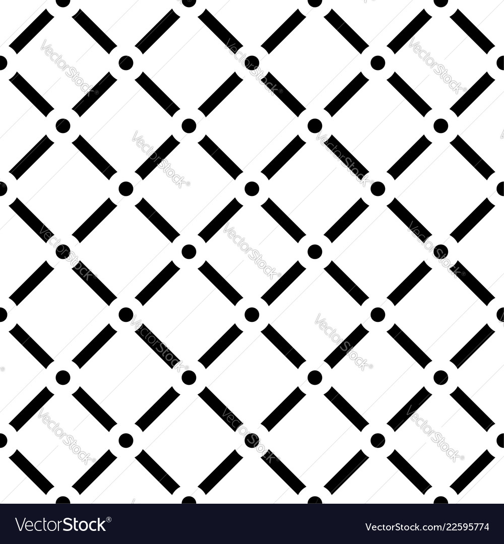 Gittermaschenmuster Quadrate mit Kreis vector image Gittermaschenmuster Quadrate mit Kreis