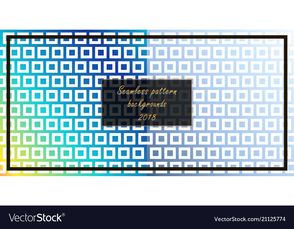 Set of seamless patterns repeating geometric vector image Set of seamless patterns repeating geometric