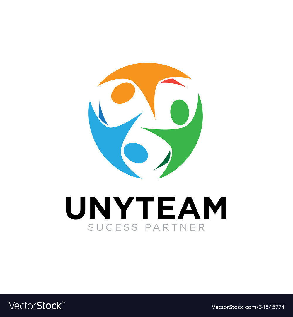 Team success logo designs simple for business